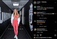 Angel Reese's comment on Lexie Hull's pic